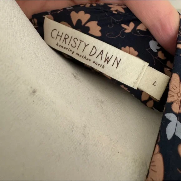 Christy Dawn Navy Floral Dress - Picture 6 of 9